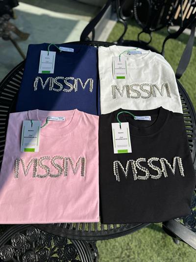 Missemramiss Mssm Taşlı Tshirt Lacivert 4741 