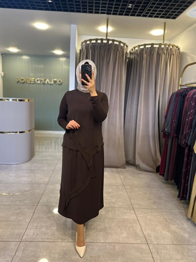 Redshow Etekli Takım Kahverengi  27855
