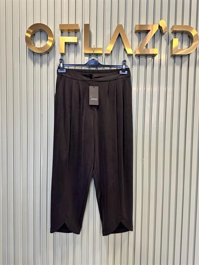Sentez Bellis V Paça Pantolon Siyah 5591 