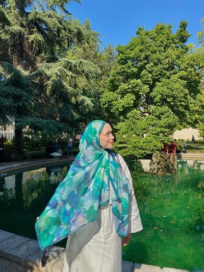 Melike’nin Tercihi-Nare Modal Pamuk Şal