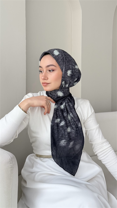 Bambi Bambu Kraş Eşarp - Antrasit