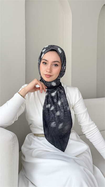 Bambi Bambu Kraş Eşarp - Antrasit