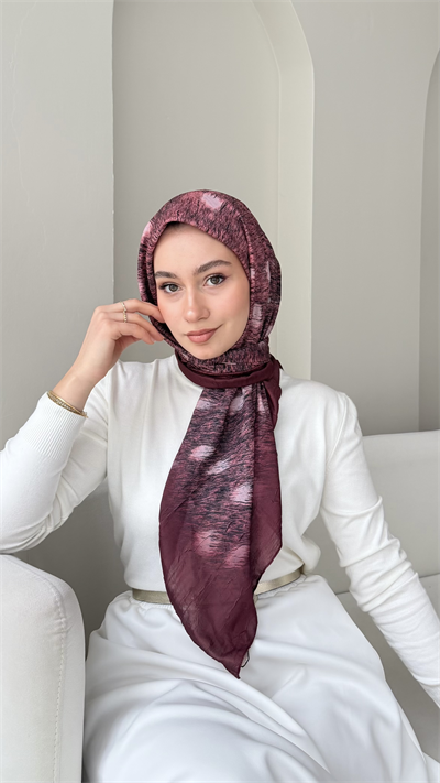 Bambi Bambu Kraş Eşarp - Gül Kurusu