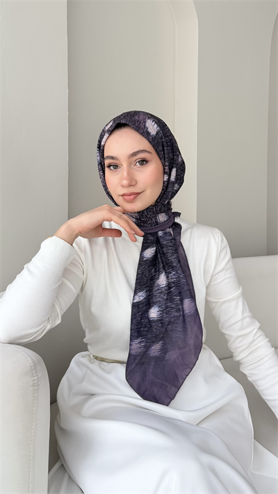Bambi Bambu Kraş Eşarp - Lavanta