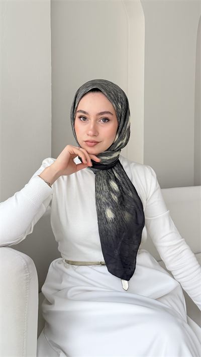 Bambi Bambu Kraş Eşarp - Yeşil
