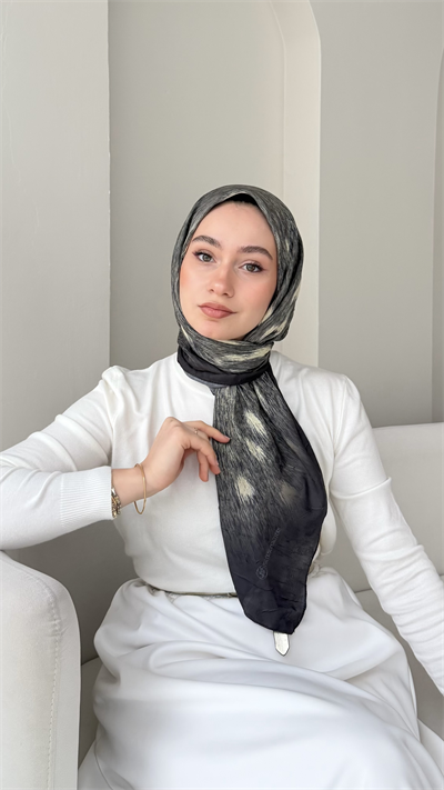 Bambi Bambu Kraş Eşarp - Yeşil