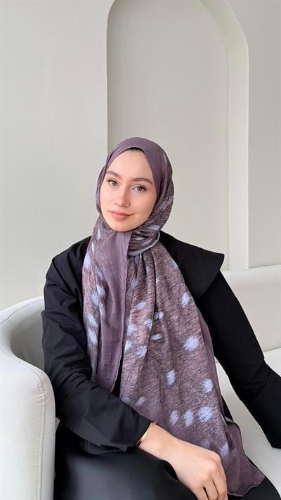 Bambi Bambu Kraş Şal-Pembemsi Vizon