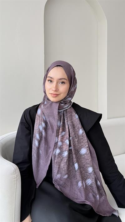 Bambi Bambu Kraş Şal-Pembemsi Vizon