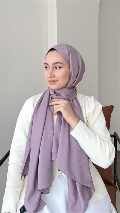 Dalya İpeksi Jakar Şal - Lila
