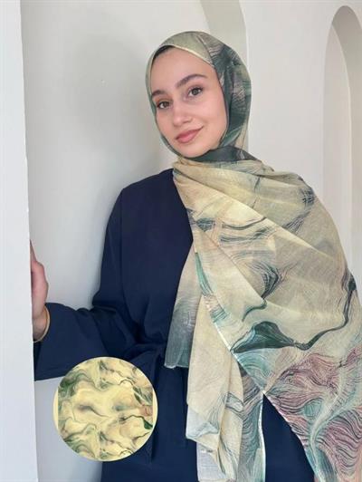 EBRU COMFORT ŞAL - Lime