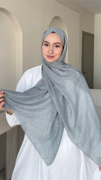 Esle Comfort Şal - Blue Gri