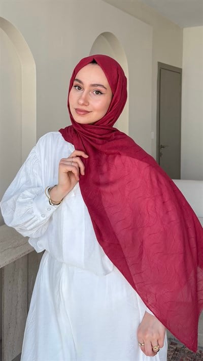 Esle Comfort Şal - Soft Kırmızı