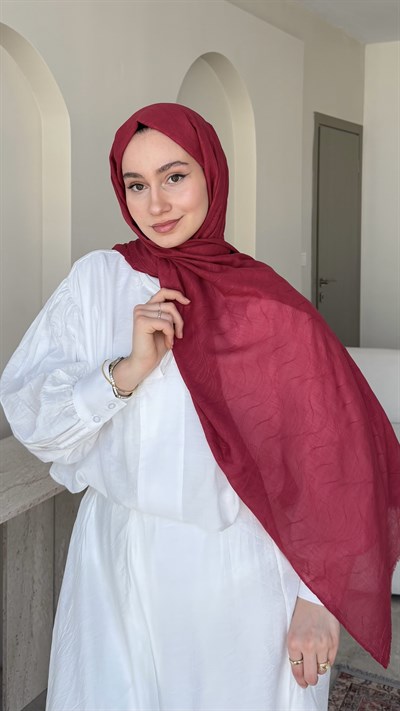 Esle Comfort Şal - Soft Kırmızı