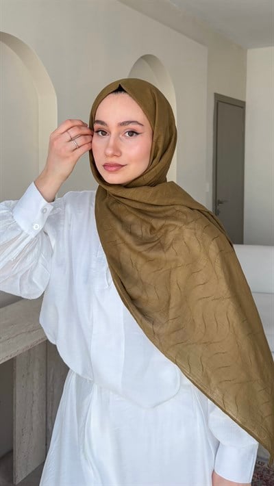 Esle Comfort Şal - Yağ Yeşili