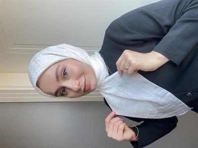 Işıltı Pamuk Jakar Eşarp - Beyaz