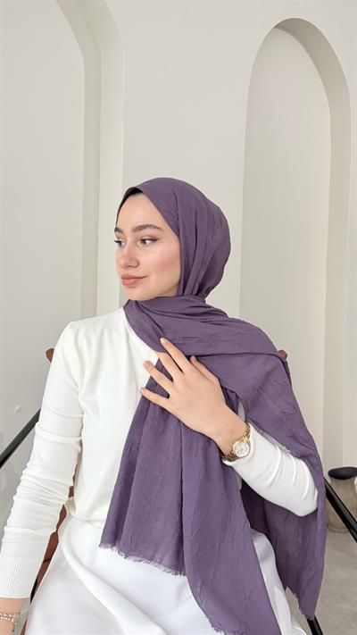 Leila Modal Pamuk Şal - Lavanta