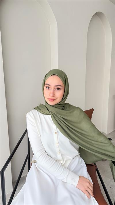 Lesa Kaşmir Viscon Şal - Çağla Yeşili