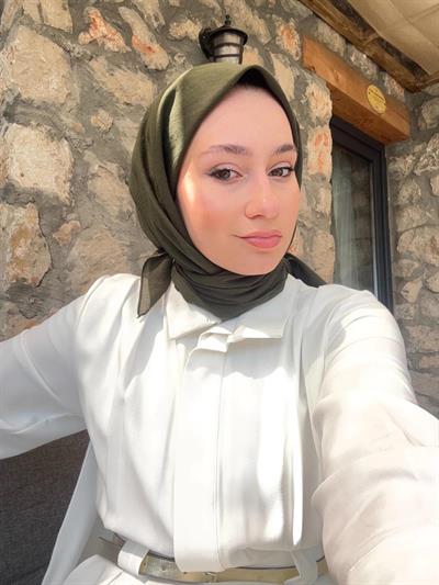Lora Pamuk Eşarp - Haki