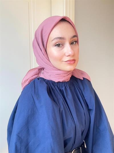 Lora Pamuk Eşarp - Pembe