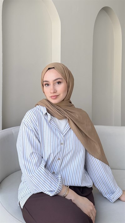 Lora Pamuk Şal - Camel
