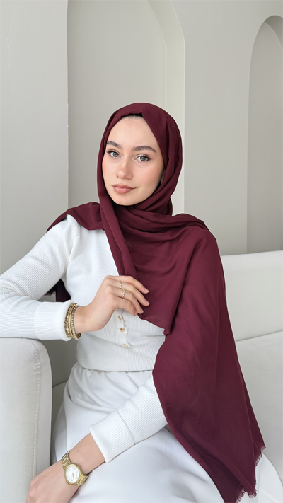 Nova Comfort Şal - Bordo