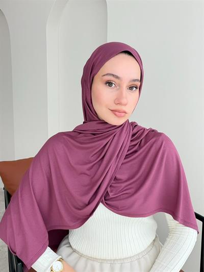 Premium Penye Şal - Gül Kurusu