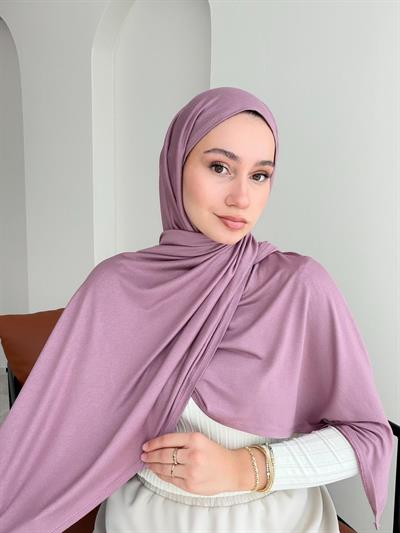 Premium Penye Şal - Lila