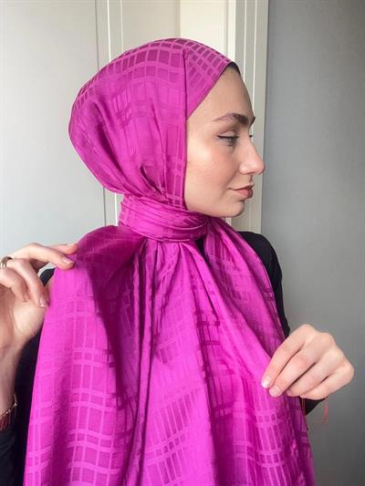Royal İpeksi Jakar Şal - Manolya