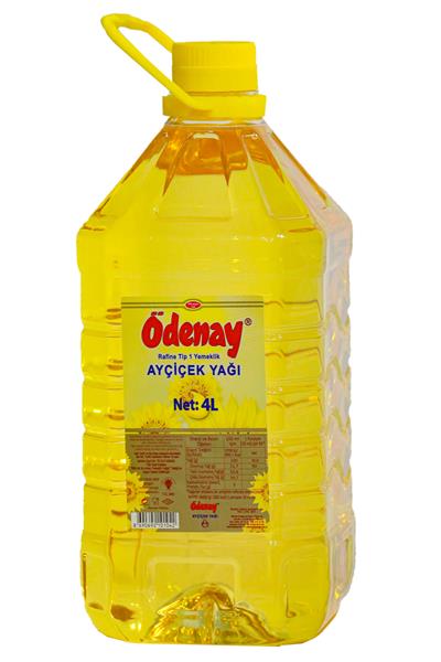 4 L Ödenay Ayçiçek Yağı