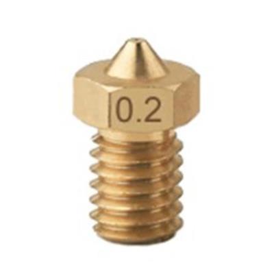 0.2 mm V6 Pirinç Nozzle