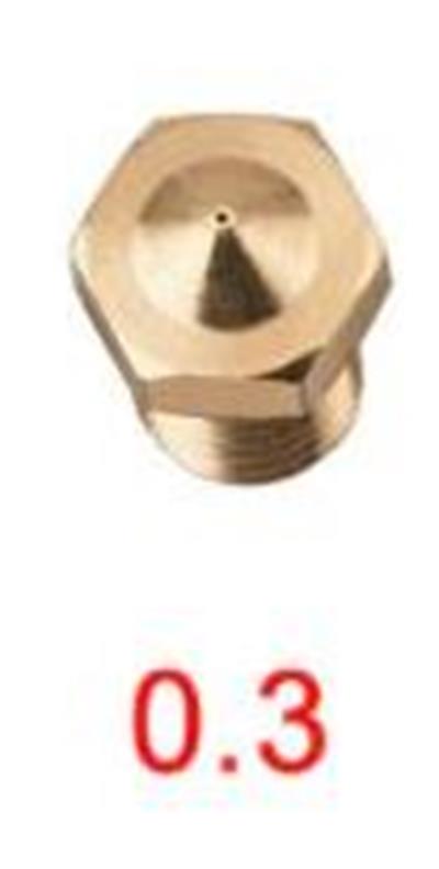 0.3 mm V6 Pirinç Nozzle