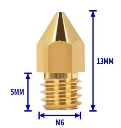 0.4 mk8 pirinç nozzle