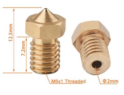 0.4 mm V6 Pirinç Nozzle