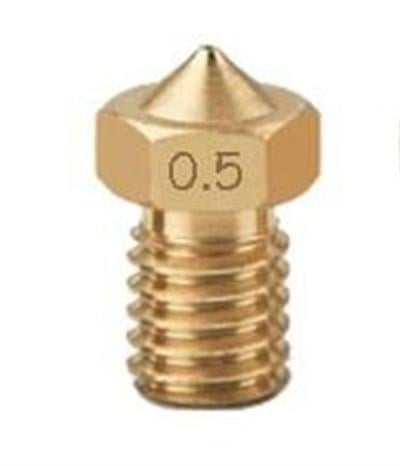 0.5 mm V6 Pirinç Nozzle