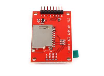 1.8 inç SPI TFT LCD Ekran Modülü ST7735 128x160 51/AVR/STM32/ARM(8Pin)