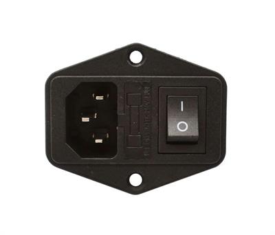 10A Kulaklı Anahtarlı Erkek Power Güç Soketi