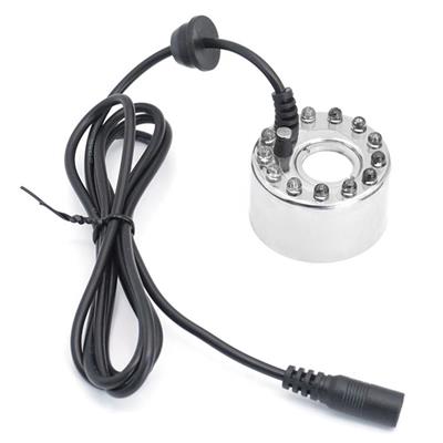 12 Ledli Nem Nozülü Soğuk Buhar 24V Işıklı(Adaptör Hariç)