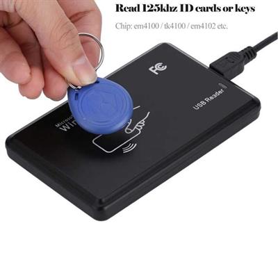 125 Khz RFID USB Kart-Etiket Okuyucu Cihaz