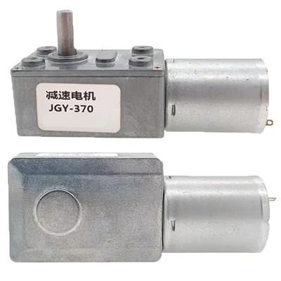 12V 10 Rpm JGY-370 L Tipi Redüktörlü DC Motor