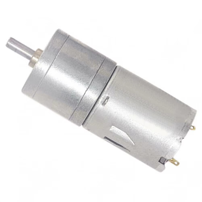 12V 25mm 12 Rpm JGA25-370 Düz Tip Redüktörlü DC Motor