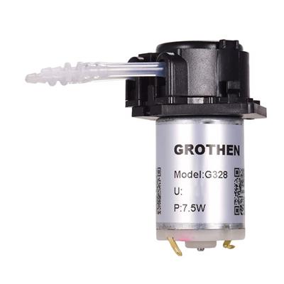 12V DC Peristaltik Dozaj Su Pompası-Siyah