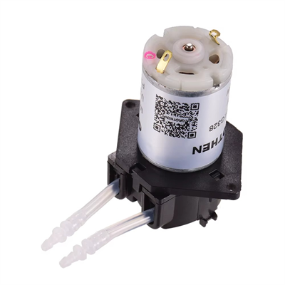 12V DC Peristaltik Dozaj Su Pompası-Siyah