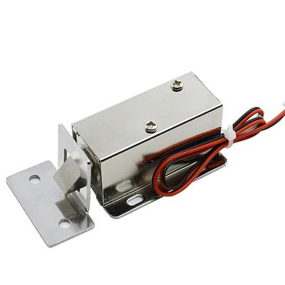 12V Solenoid Kapı Kilit Seti Xh-2,54 Soketli(54x38x28mm)