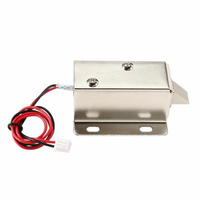 12V Solenoid Kapı Kilit Seti Xh-2,54 Soketli(54x38x28mm)