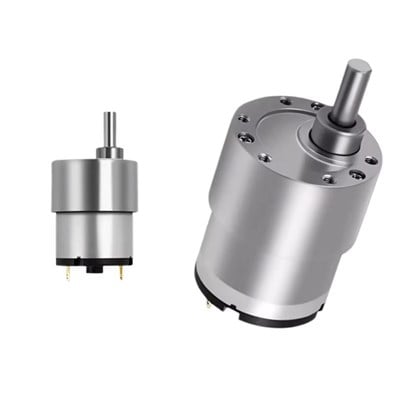 12V 35mm 960 Rpm JGB37-520 Düz Tip Redüktörlü DC Motor