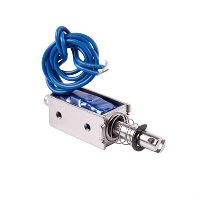 12V DC İtme-Çekme Selenoidi-5 Newton-10mm Stroke