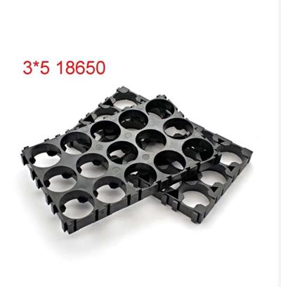 18650 Lityum Pil Braket 3x5 15 Hücre(ABS Plastik)