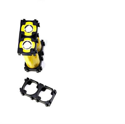 18650 Pil Tutucu Bracket İkili Geçmeli(ABS Plastik)