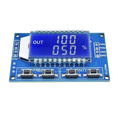 1Hz-150Khz Lcd Ekranlı PWM Sinyal Jeneratör Modülü