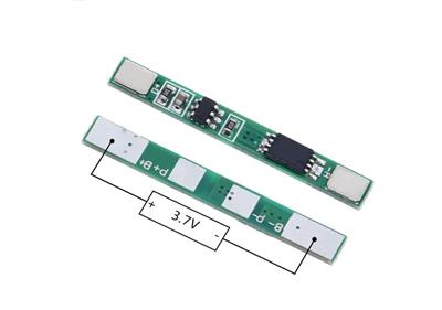 1S 3A BMS 3.7V 18650 Lityum LiPo Pil Şarj Koruma Modülü